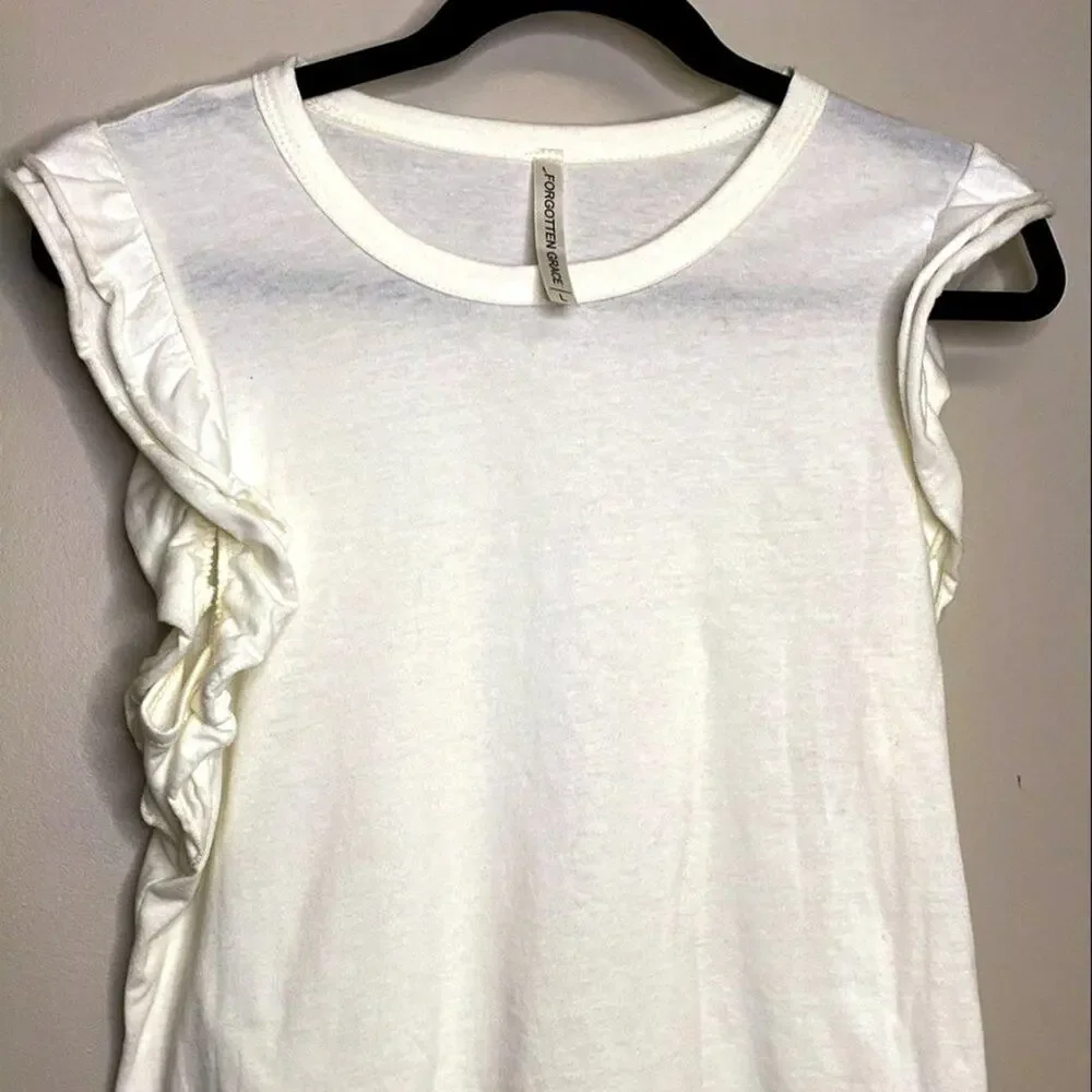 Forgotten Grace White Blouse - Picture 3 of 4